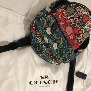 Multi Flower Mini Campus Backpack